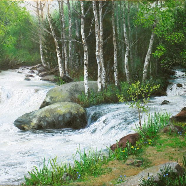 "Off the Beaten Path" 16x20 Oil