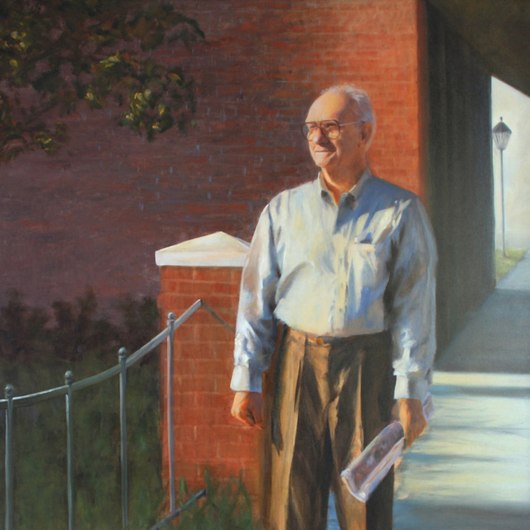 "Old Gent" 36x48 Oil